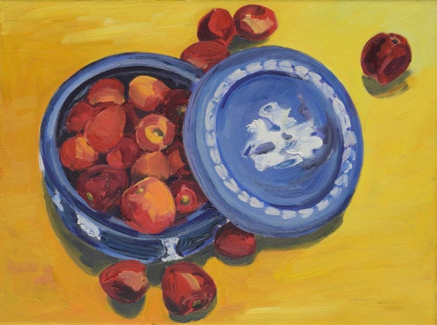 Stilleben Porzellan