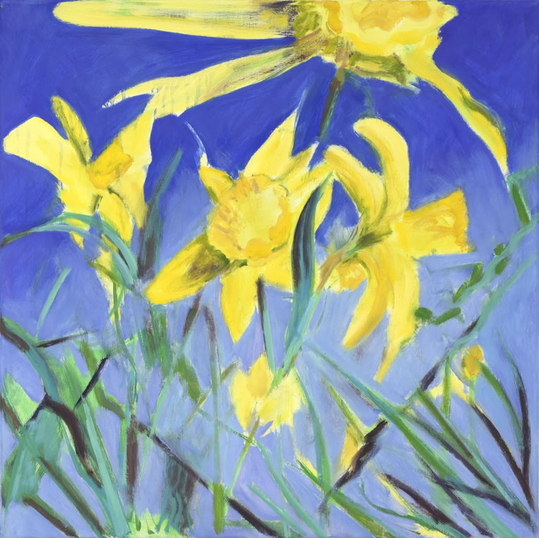 60 x 60 cm, Öl auf Nessel