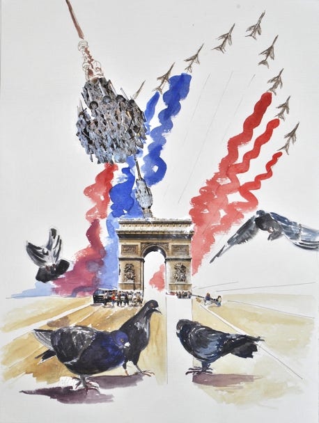 14. Juli, Paris, 2018