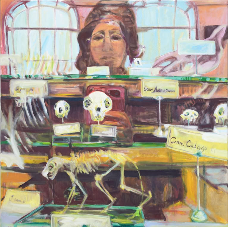 2021, 80 x80 cm, Öl auf Nesselleinwand