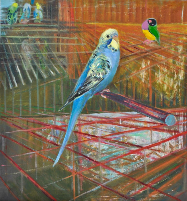 70 x 55 cm, Öl auf Leinwand