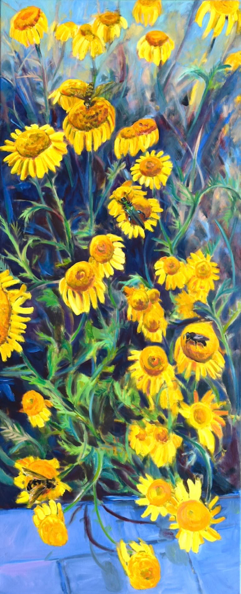 2020, 170 x 70 cm, Öl auf Leinwand