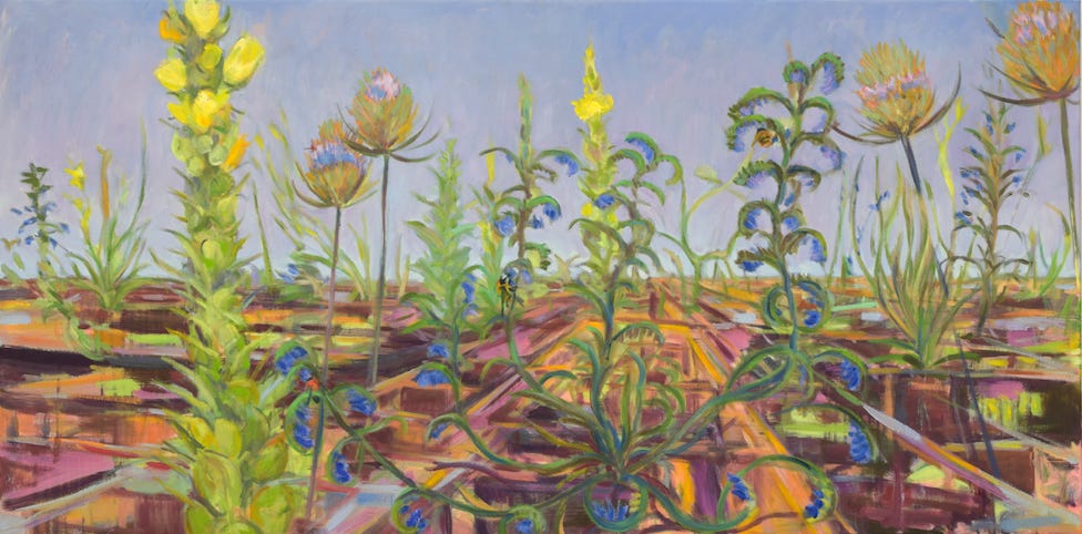 2021, 70 x 120 cm, Öl auf Nesselleinwand
